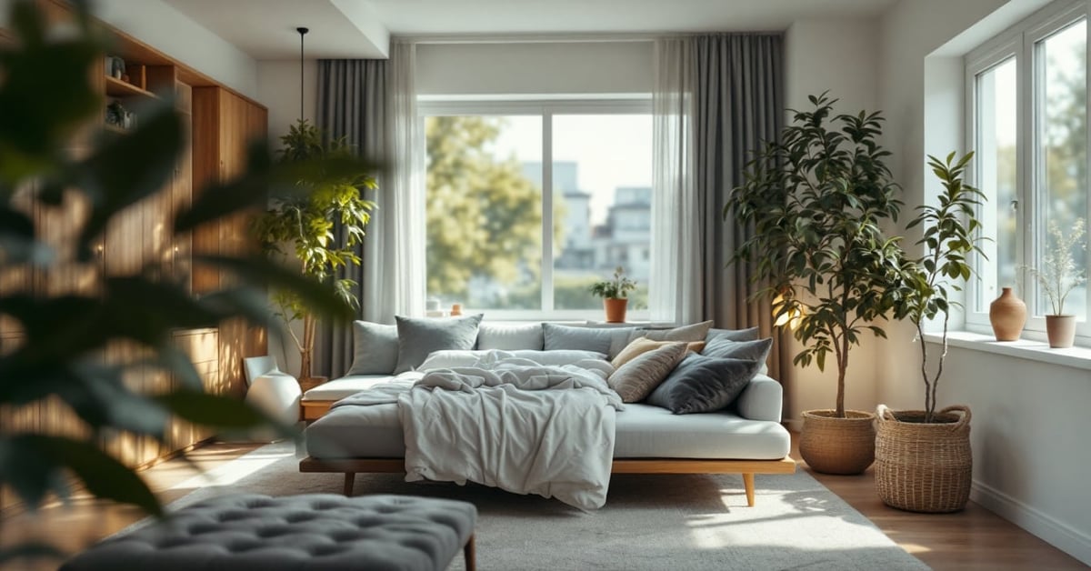 Créer une mezzanine chambre moderne avec structure en bois et espace optimisé